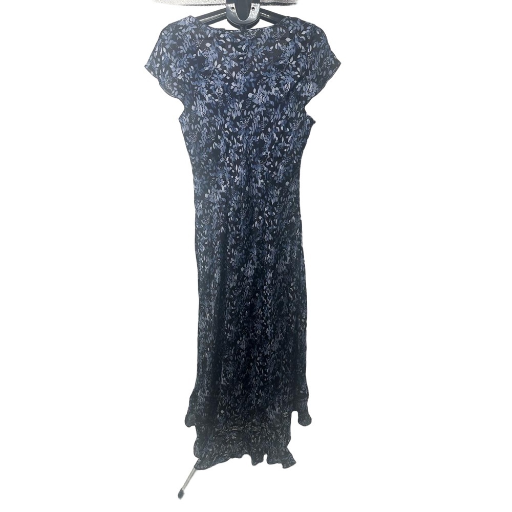 Lane Bryant Y2K Floral Pattern Short Sleeve Scoop Neck A-line Dress Size 14/16 - Picture 2 of 7